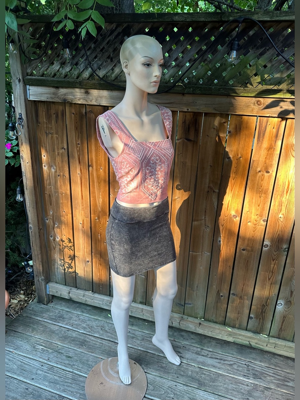 Rose-Pink Embroidered Top